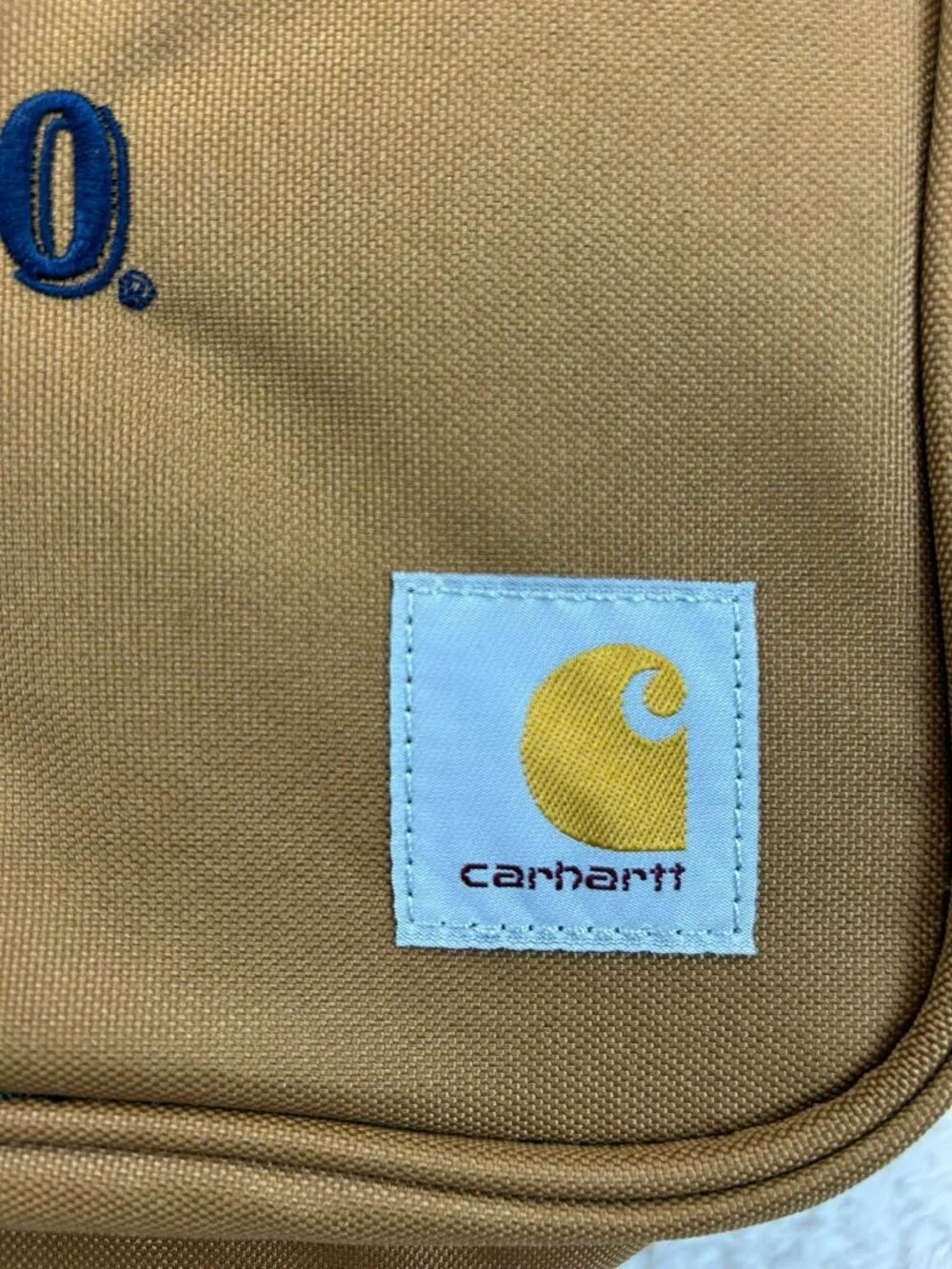 Carhartt Modelo Beer Tan Convertible Cooler Backpack Polyester Embroidered Logo